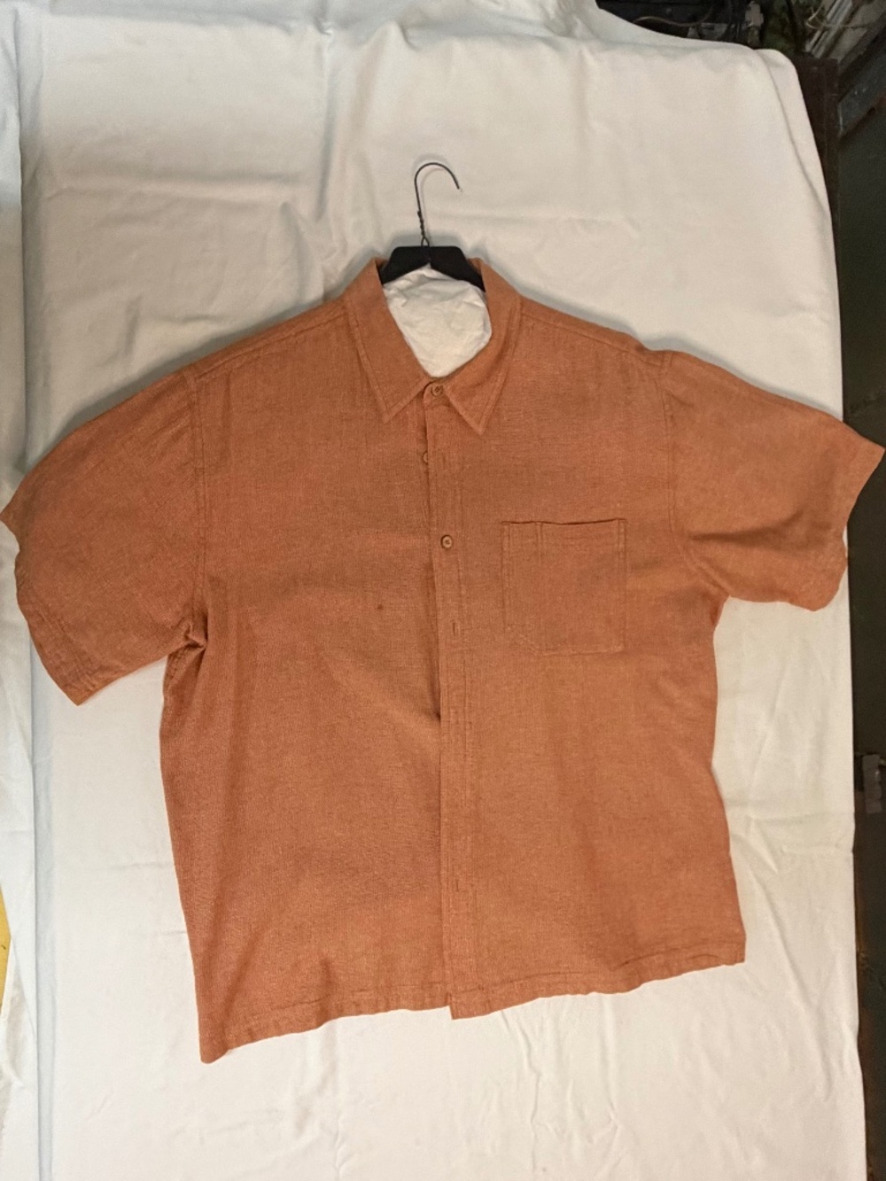 Vintage Royal Robbins Men’s Short Sleeve Shirt / Size X-Large / Color : Rust